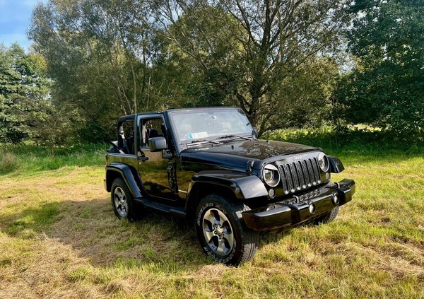 Jeep Wrangler cena 117500 przebieg: 132000, rok produkcji 2016 z Kalisz Pomorski małe 379